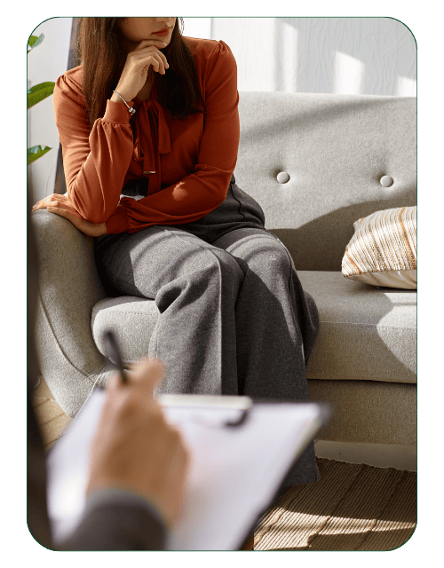depression counselling session with CFHP
